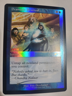 MTG DRAMATIC REVERSAL FOIL 2016 30th ANIV. EX-MINT FREE SHIP!!! - Image 1