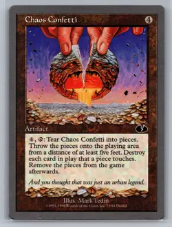Chaos Confetti Unglued #72 Magic MTG - Image 1