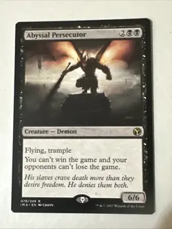 Abyssal Persecutor X1 Iconic Masters NM Condition See Pics Front Back - Image 1
