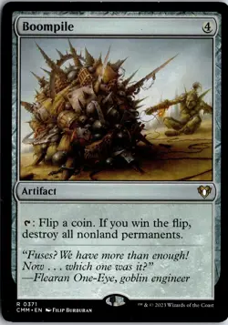 Boompile 371 R Commander Masters Magic: The Gathering NM/M - Image 1