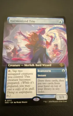 Harmonized Trio (Extended Art) Secrets of Strixhaven MTG - Image 1