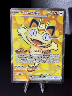 Meowth ex 107/088 - Ultra Rare - Perfect Order - NM/M Pokemon Card - Image 1