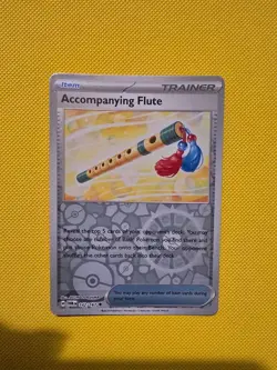 Accompanying Flute - 142/167 - Reverse Holo - Twilight Masquerade - Pokemon TCG - Image 2