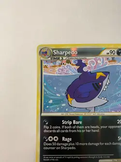 Sharpedo Triumphant Reverse Holo Rare 30/102 NM Pokemon - Image 5