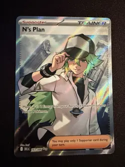 Pokemon TCG - N's Plan - 163/086 - SV: Black Bolt - Image 1
