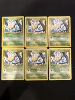 Pokemon TCG Base Set 69/102 Weedle LP+ (6 Available) - Image 1