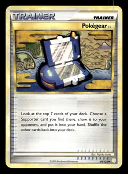 Pokegear 3.0 96/123 Uncommon HeartGold & SoulSilver Pokemon LP - Image 1