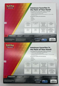 Pokemon TCG 151 MEW EN 5-Pack Mini Tin Boxes SEALED ARTSET Magenton/Meowth - Image 2