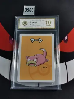 Slowpoke Pokemon 2019 Japanese Old Maid-R gold 10 - Image 1