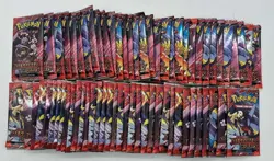 Lot of (69) Pokemon TCG Destined Rivals Loose Booster Packs SEALED/NEW - Image 1