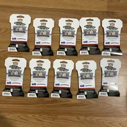 Pokemon Journey Together Sleeved Booster Packs Lot Of 10 - Image 2