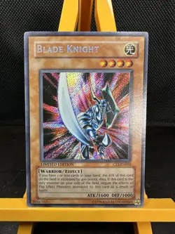 Konami Blade Knight CT1-EN002 Secret Rare Limited Edition Tin LP - Image 1