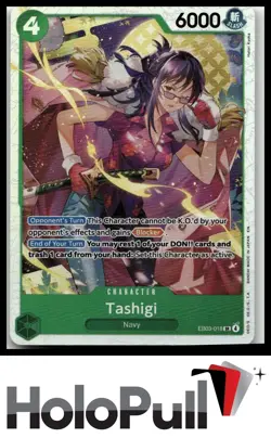 Extra Booster: One Piece Heroines Edition Tashigi #EB03-018 Super Rare - Image 1