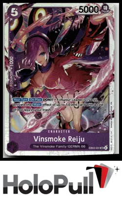 One Piece Heroines Edition Vinsmoke Reiju #EB03-031 Super Rare - Image 1