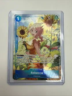Rebecca OP15-053 SR Alt Art English One Piece TCG Adventure Kami Island NM - Image 3