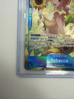 Rebecca OP15-053 SR Alt Art English One Piece TCG Adventure Kami Island NM - Image 4
