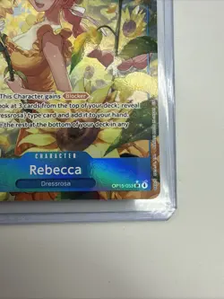 Rebecca OP15-053 SR Alt Art English One Piece TCG Adventure Kami Island NM - Image 5