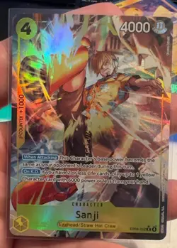 Sanji (Alternate Art) EB04-052 Alt Art NM One Piece Adventure on Kami's Island - Image 1