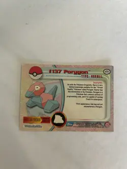 Porygon #137 Pokemon 2000 TV - Image 2