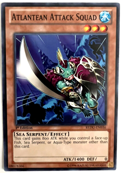 YuGiOh! - Atlantean Attack Squad - REDU-EN036 - 1st Edition - Common - Image 1