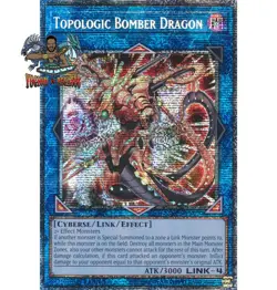 Yugioh! 1x Topologic Bomber Dragon MP25-EN030 Starlight Rare 1st Ed NM - Image 1