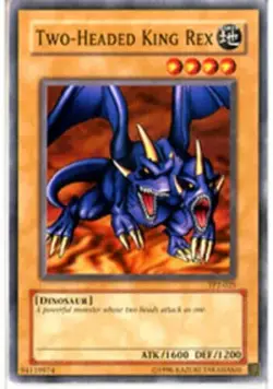 YUGIOH Two-Headed King Rex TP2-025 HP - Image 1