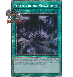Yugioh! 1x Tenacity of the Monarchs MP25-EN025 Starlight Rare 1st Ed NM - Image 1