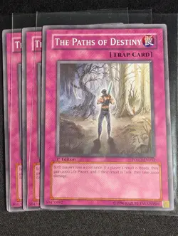 Yugioh - 3x The Paths of Destiny POTD-EN052 1st Edition Common NM - Image 1
