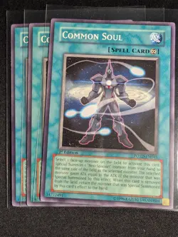 Yugioh - 3x Common Soul POTD-EN045 1st Edition Common NM - Image 1