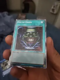 Yugioh! Pot Of Greed MP25-EN050 STARLIGHT Rare - Image 2
