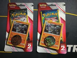 2 New Pokemon XY Evolutions Lost Thunder 2019 Blister 2 Pack Booster Card Lot - Image 1