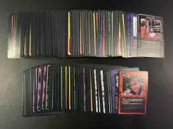 DOCTOR WHO Collectible Card Game 1996 FULL Uncommon/Common Set +71 Rares (E) - Image 1