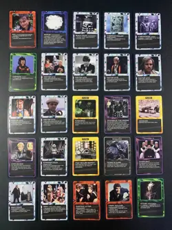 DOCTOR WHO Collectible Card Game 1996 FULL Uncommon/Common Set +71 Rares (E) - Image 2