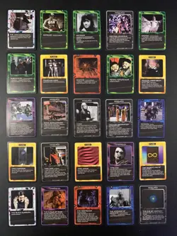 DOCTOR WHO Collectible Card Game 1996 FULL Uncommon/Common Set +71 Rares (E) - Image 3