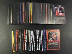 DOCTOR WHO Collectible Card Game 1996 FULL Uncommon/Common Set +24 Rares (C) - Image 1