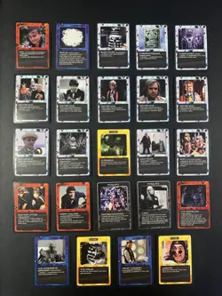 DOCTOR WHO Collectible Card Game 1996 FULL Uncommon/Common Set +24 Rares (C) - Image 2