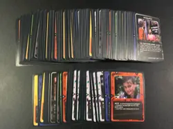 DOCTOR WHO Collectible Card Game 1996 FULL Uncommon/Common Set +26 Rares (B) - Image 1