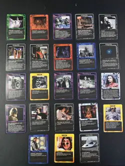 DOCTOR WHO Collectible Card Game 1996 FULL Uncommon/Common Set +43 Rares (A) - Image 3
