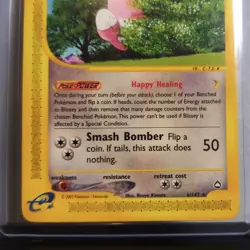 Blissey 6/147 Aquapolis Non Holo Rare Pokemon Card LP/MP - Image 3