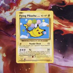 Pokemon TCG Flying Pikachu Card Evolutions 110/108, Regular Secret Rare - Image 1