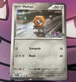 Meltan (Stellar Crown Stamped) 102/142 Miscellaneous Cards & Products Holo - Image 1