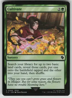 Cultivate Common Commander: FINAL FANTASY 300 MTG Near Mint - Image 1