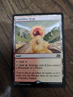 MTG Sunbillow Verge - Aetherdrift NM/Unplayed - Image 1