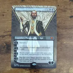 Ral Zarek, Guest Lecturer - Borderless | Secrets of Strixhaven | NM | MTG - Image 1