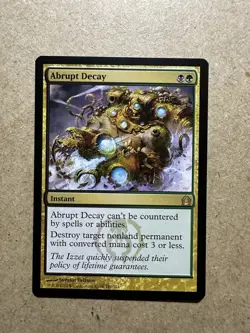 MTG Magic the Gathering Abrupt Decay (141/286) Return to Ravnica NM - Image 1
