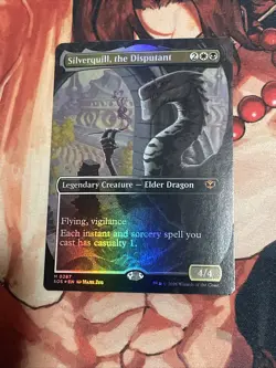 Silverquill, the Disputant (Borderless) Secrets of Strixhaven foil - Image 1