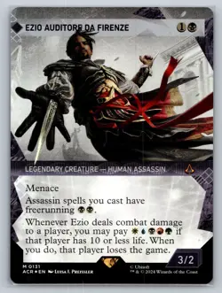 Ezio Auditore da Firenze (Showcase) Universes Beyond: Assassin's Creed Foil - Image 1