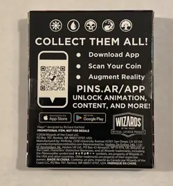 MTG - 1x Secrets of Strixhaven AR-Enhanced Collectible Coin - Sealed - Image 2