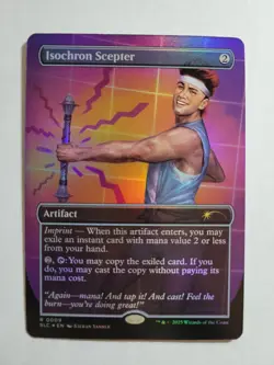 Magic the Gathering - Secret Lair Isochron Scepter (Foil) 0009 - Image 1