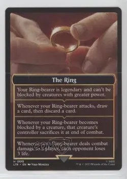 The Ring (Emblem) Magic: Tales of Middle Earth Lord of the s LTR Tokens #0013 - Image 1